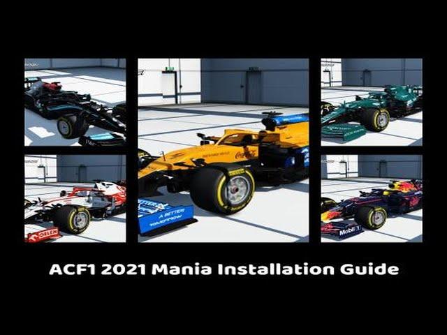 Assetto Corsa // **Mod F1 2021 BETA (acf1-mania) Installation Guide**