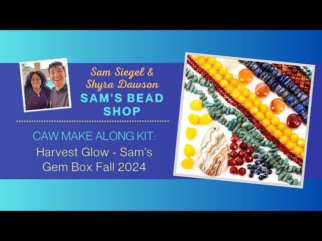 Official Unboxing: Sam's Gem Box Fall 2024 Harvest Glow - Design w/ Sam & Shyra - Soft Flex CAW 2024