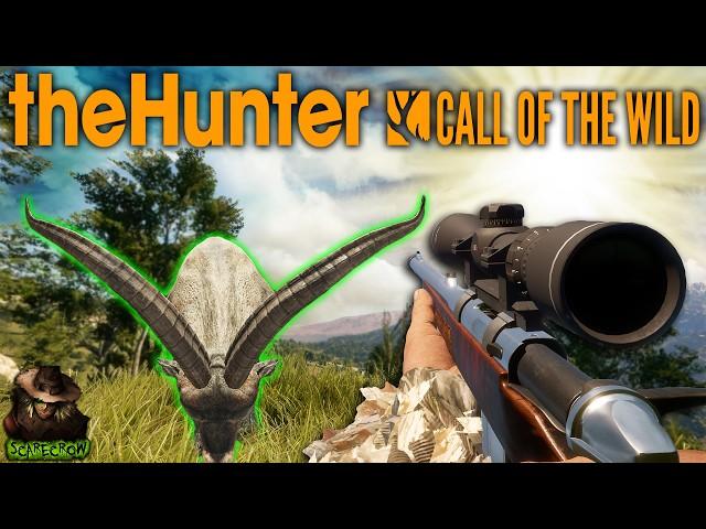 SNIPING Big Ibex With This Long Range Rifle! Call of the wild