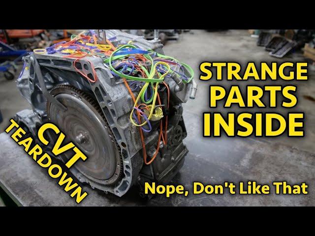 Honda CRV Failed CVT Transmission Teardown. Not AT ALL What I Expected To Find!