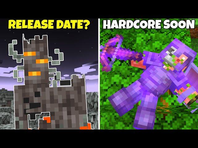 BIG NEW UPDATE! Hardcore Soon, Raid Farms, Keep Inventory ON! Minecraft Bedrock Beta 1.21.50.20