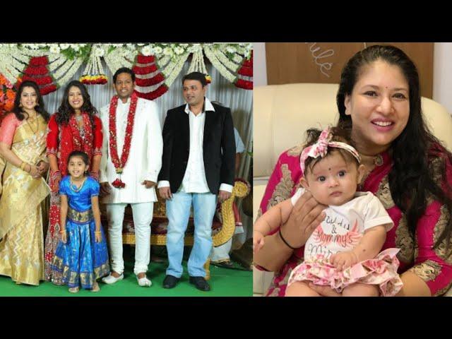 Actress Sangavi with her husband and daughter photos | Sangavi with meena family | Tamil Cinema news