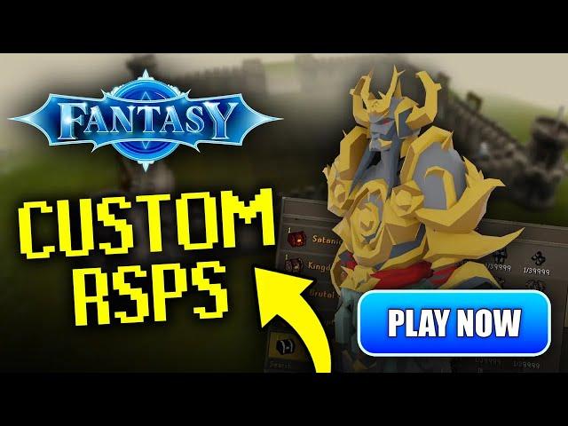 Amazing Progression On This Custom RSPS! Fantasy RSPS