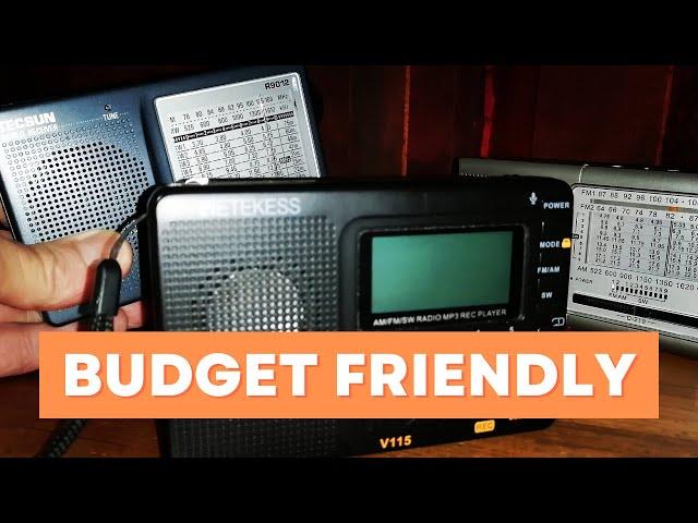 Top 3 budget FM/MW/SW radios of 2023: Best picks for the money #shortwave