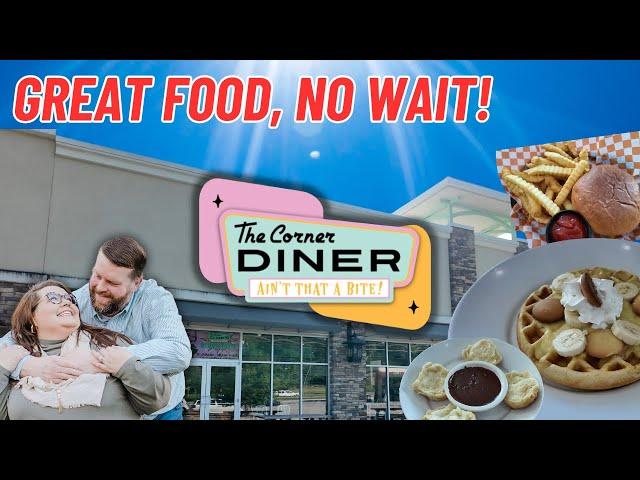 The Corner Diner - Great Food & No Wait - Pigeon Forge's Best Diner? - Full Tour and Review - 2024