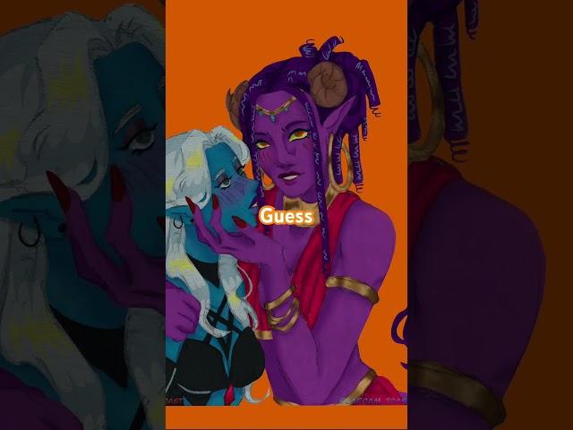 I made the original design back in 2019 I was 15 🫨 anyways wuhluhwuh #wlw #pride #guess #art #oc
