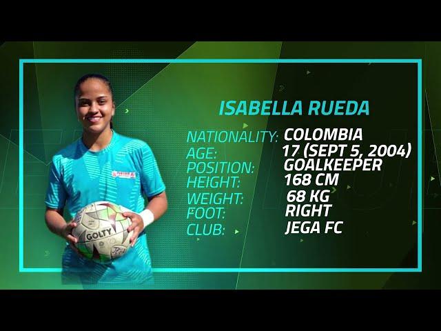 Isabella Rueda goalkeeper Video Spring 2023