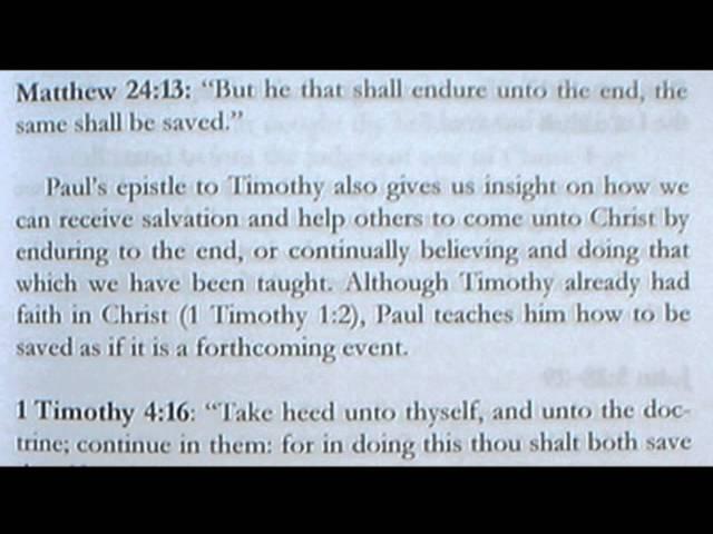 Enduring Unto the End: Was Timothy Saved?