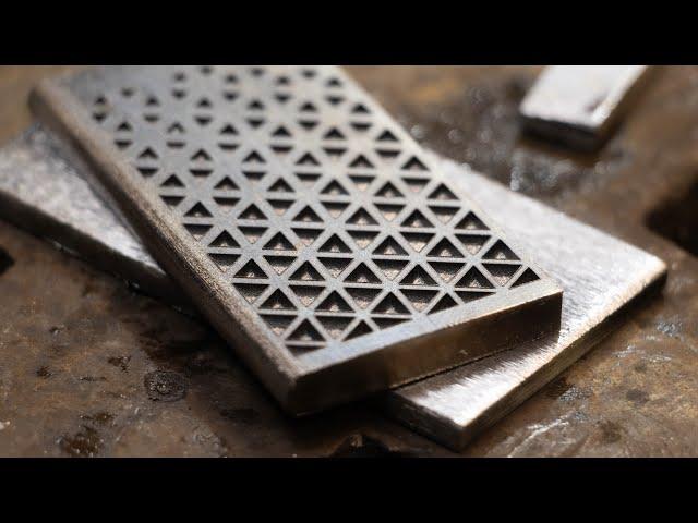 New way to make Damascus steel?