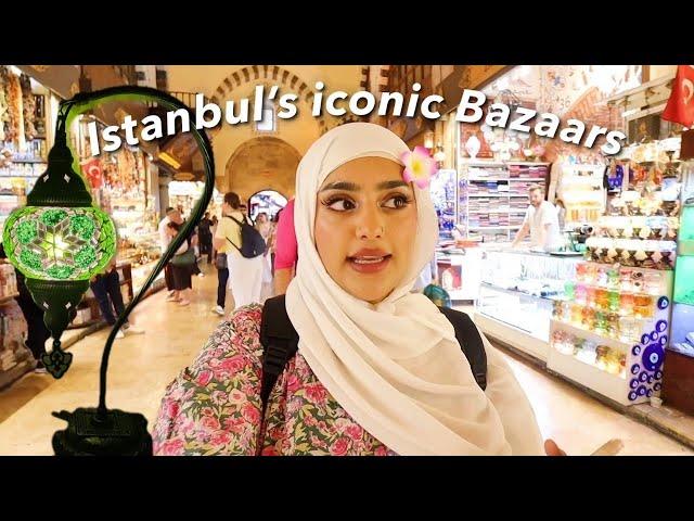 Istanbul Vlog: Exploring the Spice Bazaar, Grand Bazaar, Eminönü & Haggling for a Turkish Lamp!