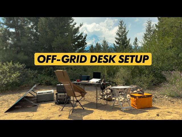 SOLAR-POWERED Gaming Desk Setup (Anker SOLIX F2000)