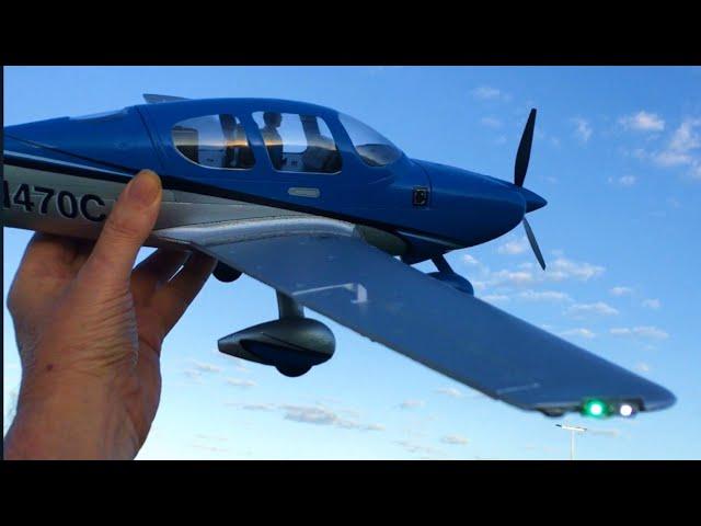 E-flite UMX Cirrus scale 3s rc micro airplane edited flight  #rc #rcplane