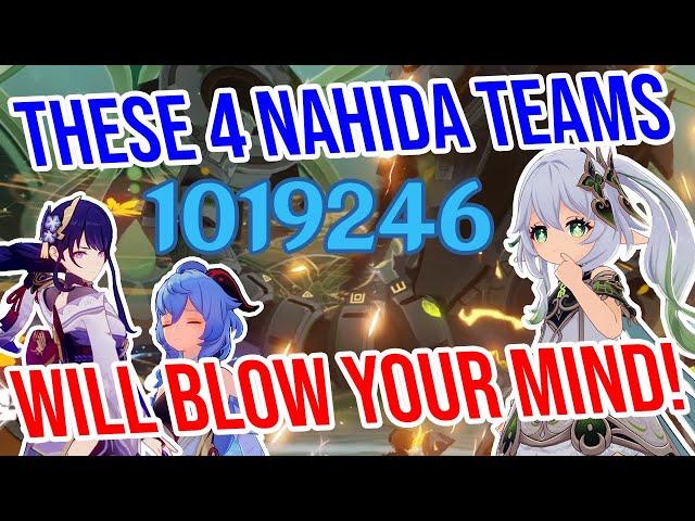 These Weird Nahida Teams are SURPRISINGLY OVERPOWERED! Genshin Impact 3.2