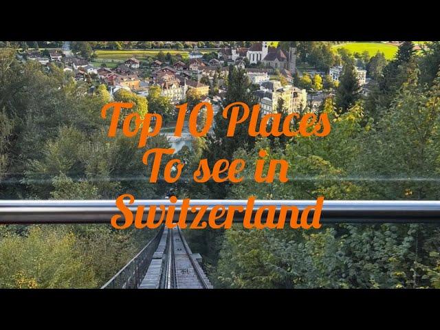 Harder kulm - Top Of Interlaken  | Top 10 Places To See In Switzerland #harderkulm #switzerland