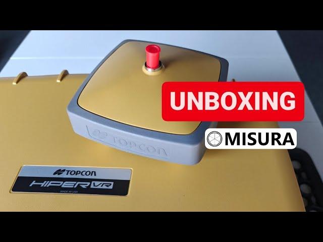 [UNBOXING 2024]  Topcon Hiper VR con Software Magnet Field