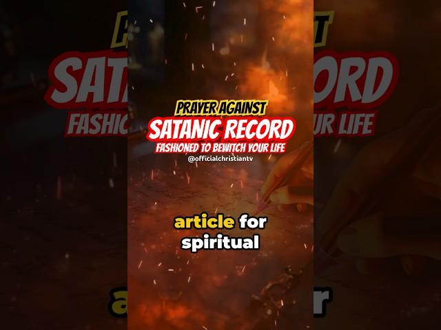 Prayer Against Witchcraft Record | Official Christian TV