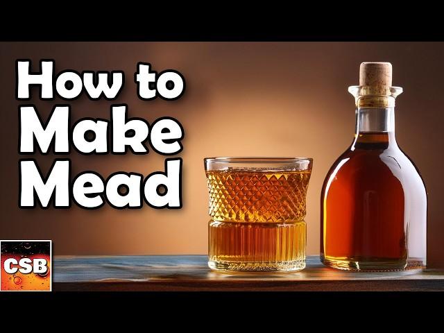 How to Make Mead at Home - EASY FULL Honey Wine Process