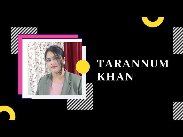 Tarannum Khan's Portfolio: Marketing Consultant & Corporate Trainer