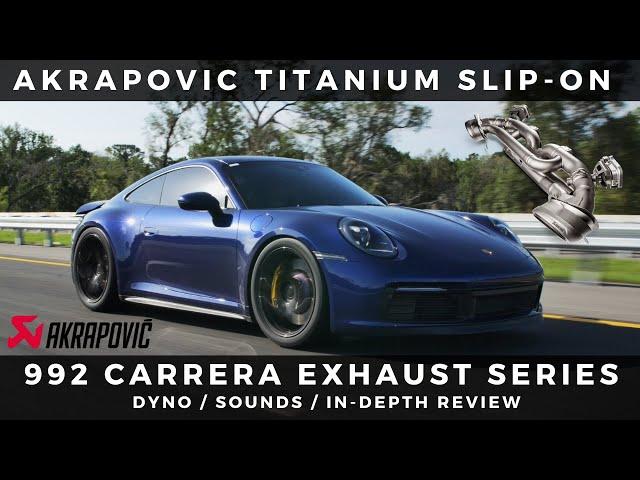 992 Carrera Akrapovic Exhaust (Dyno / Sounds / Review)