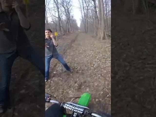 A wild Karen spotted ️ #karen #karens #bikers #insane #funny #clips #shorts