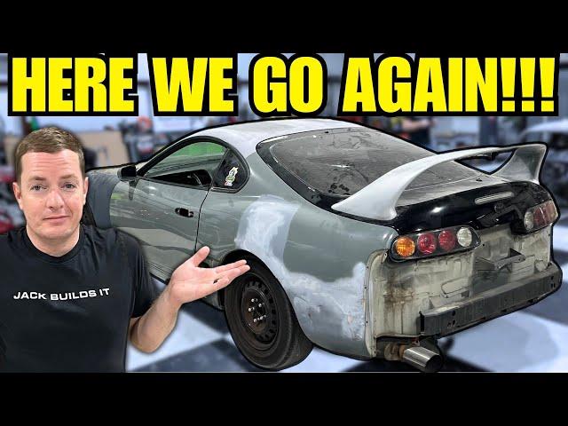 Rebuilding A Destroyed Toyota Supra | Part 1