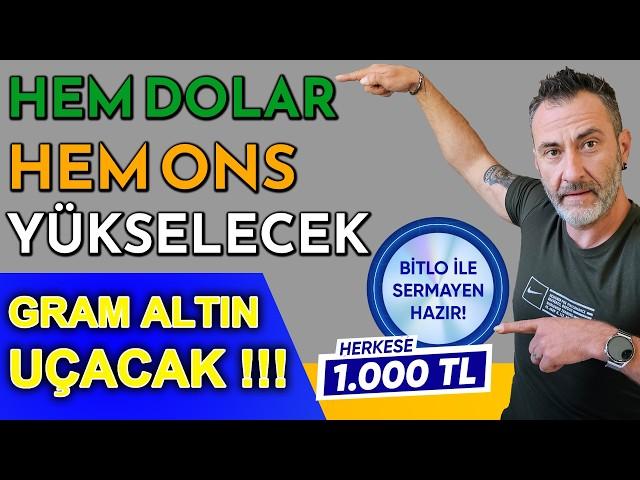 DİKKAT!!! YIL SONU GRAM ALTIN | SAVAŞ ve RESESYON Dolar ve Altına Hücum | Herkese 1000 TL Hediye