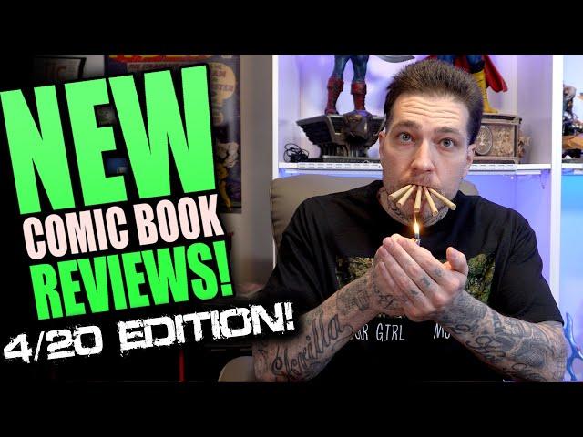 New COMIC BOOK DAY Reviews 4/20 Edition!