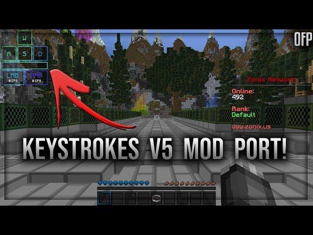  [1.8.9] KEYSTROKES V5 MOD PORT RELEASE!