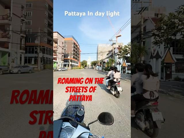 Exploring Pattaya streets in day light  #pattaya #thailand #bangkok #tour #indiantraveller #life