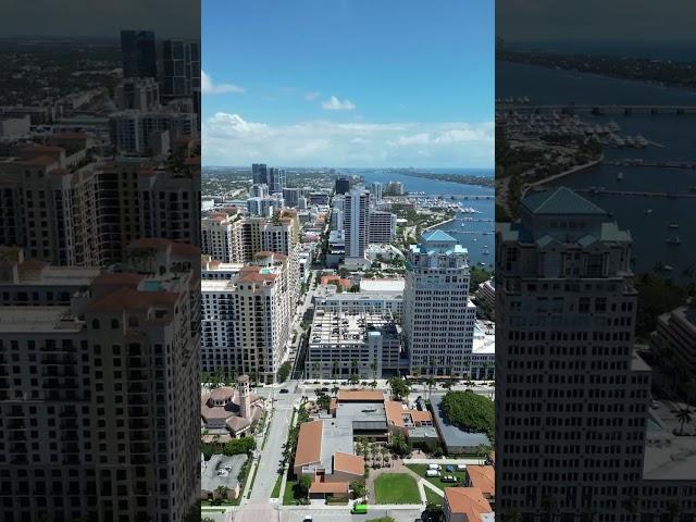 Downtown West Palm Beach is Directly across from Palm Beach, Florida | Enjoy the Downtown Lifestyle!
