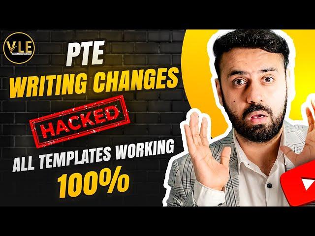 PTE WRITING CHANGES 2024 | In-depth explanation with Tips, Templates and Strategies | VLE