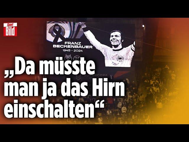 Eklat bei Beckenbauer-Schweigeminute | Reif ist Live