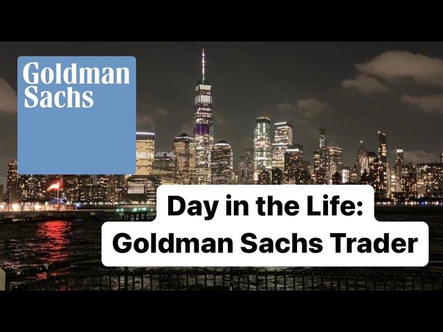 Goldman Sachs Algo Trading - Day in the Life