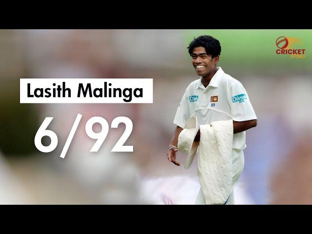 Lasith Malinga's Sensational Debut Test Bowling | Unplayable Deliveries | Test Debut Highlights