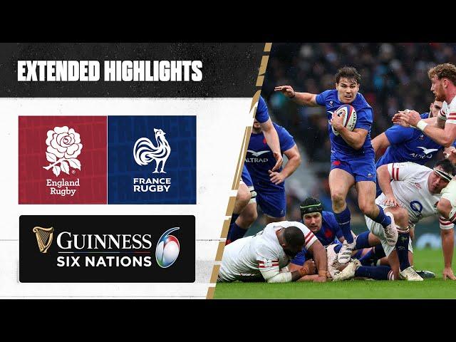 ABSOLUTELY ASTONISHING  | Extended Highlights | England v France | Guinness Six Nations Rugby