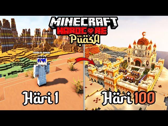 100 Hari di Minecraft Hardcore Tapi Puasa