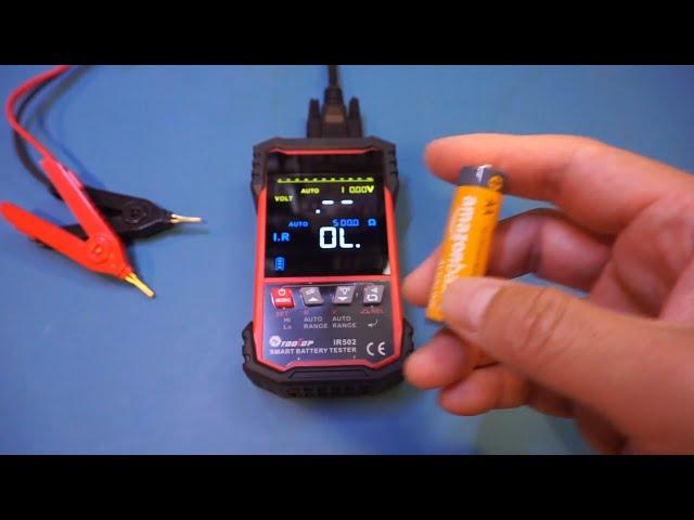 ToolTop IR502 Battery Internal Resistance Tester Review/Teardown