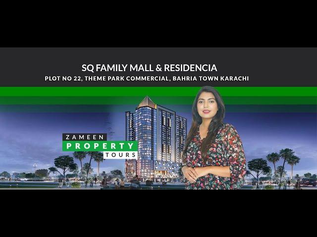 Zameen Property Tours - SQ Family Residencia Mall & Apartment For Sale Bahria Town Karachi