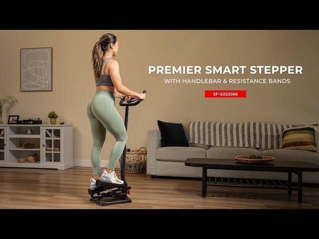 Premier Smart Stair Stepper w/ Handlebars & Resistance Bands | SF-S023056