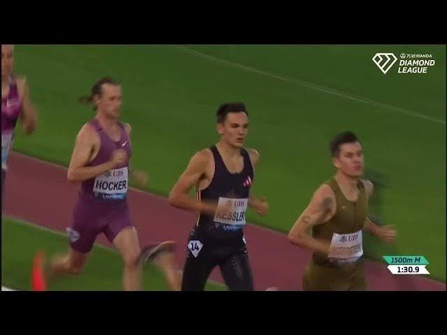 Jakob Ingebrigtsen 1,500m race at the Diamond League Lausanne 23-08-2024