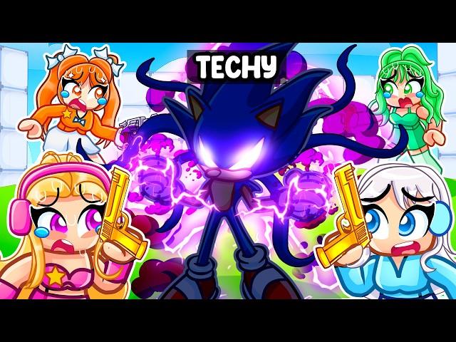 Techy Turns Into DARK Sonic In Roblox Rivals…