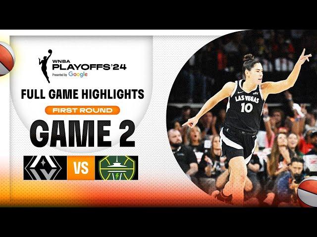 Seattle Storm vs. Las Vegas Aces | FULL GAME HIGHLIGHTS | September 24, 2024