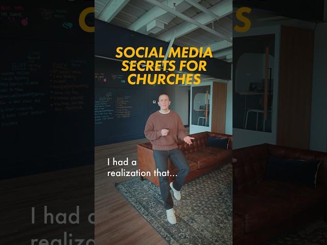 Social Media Secrets For Churches #churchonline #churchtrends #churchleadership