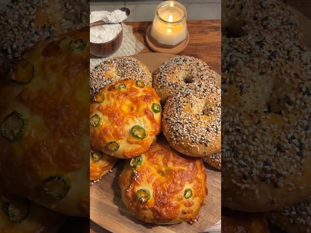 The fluffiest bagel recipe! | #bagels #recipe