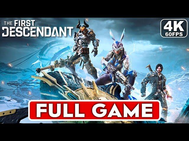THE FIRST DESCENDANT Gameplay Walkthrough FULL GAME [4K 60FPS] - No Commentary