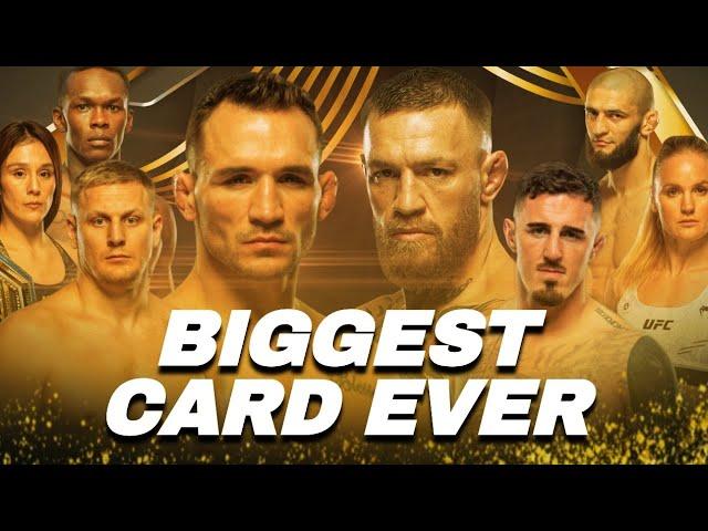 I made the UFC 300 card (Full Card Builder and Wishlist)