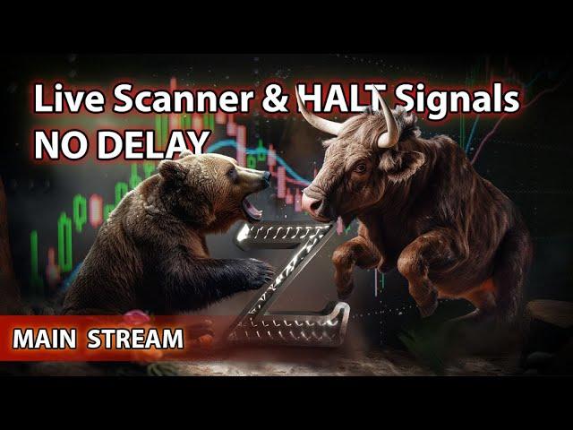 Live Scanner and Day Trade Ideas, NO DELAY. Morning Gappers Momentum and Halt Scanner 06/03/2025