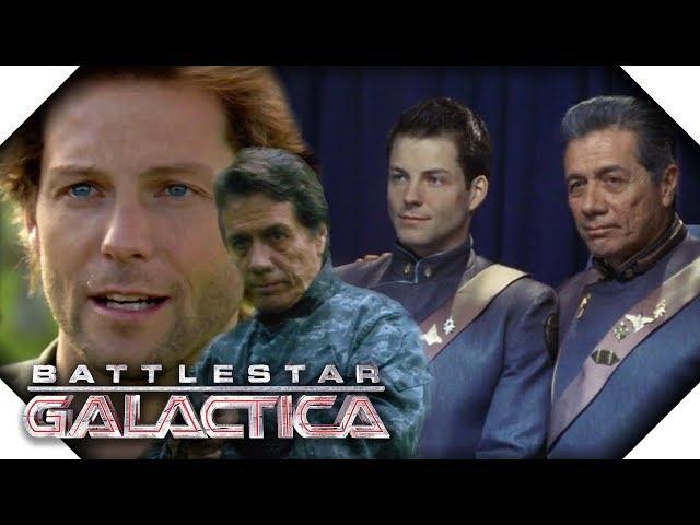 Battlestar Galactica | Bill and Lee Adama's Best Moments