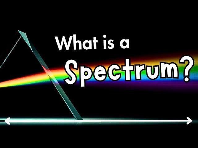 Okay, What Even is a Spectrum?