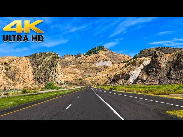 2 Hours of Montana Mountain Scenic Driving 4K - Big Sky Country